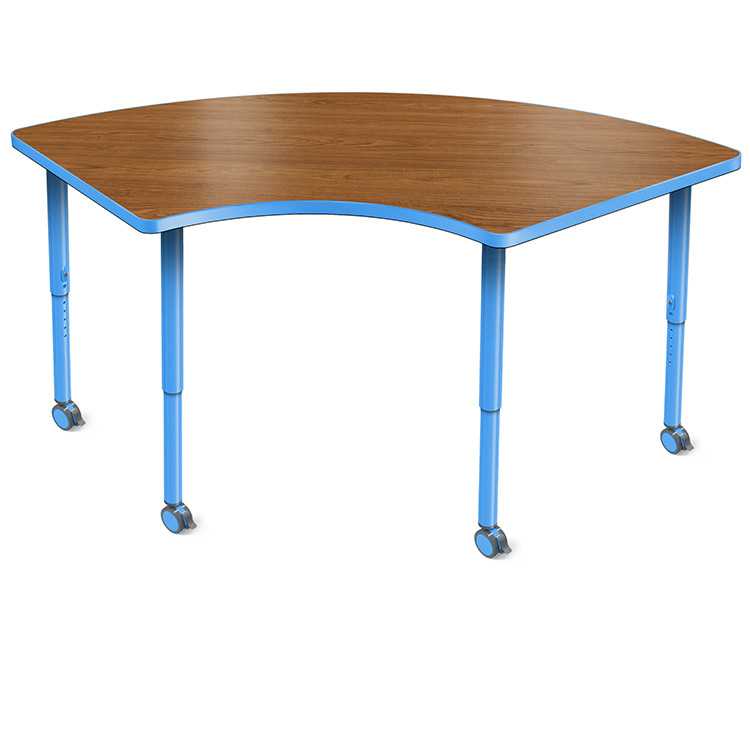 Allied Plastics: 60x66 Horseshoe Table. Velocity Adj. Legs