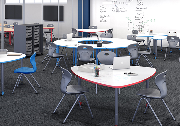 Classroom Collaborative Desks and Tables by Allied School Furniture