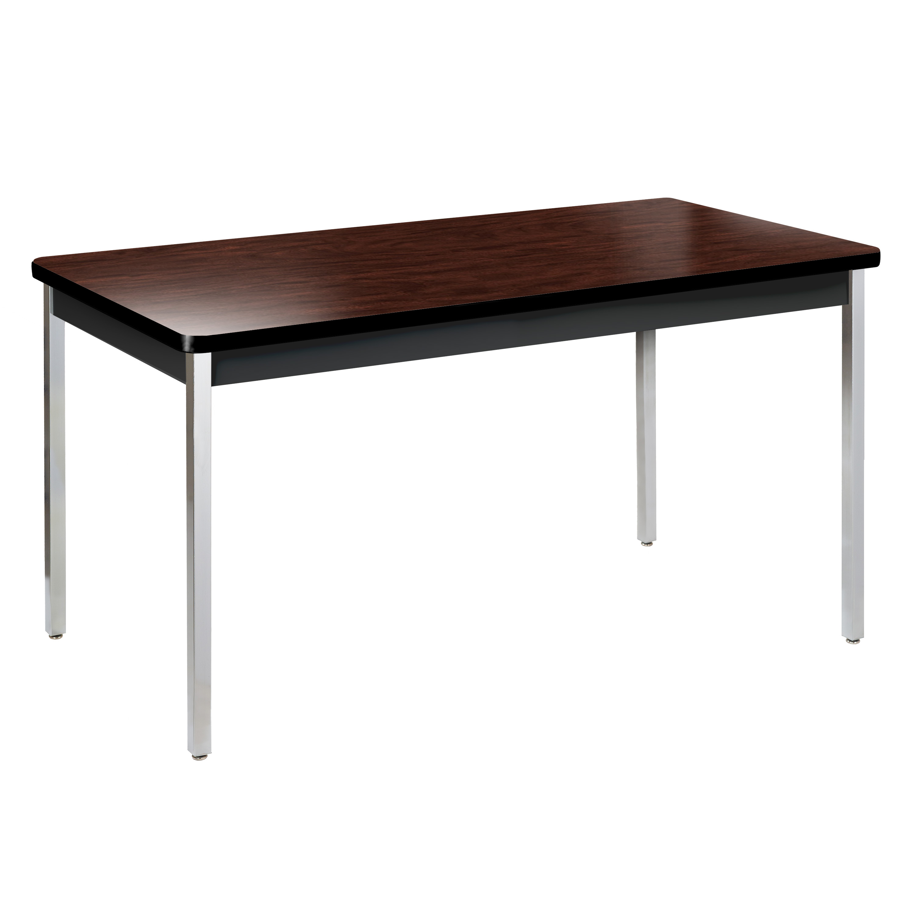 MULTI LOW TABLE-F 115cm x 60cm オールブラック Multi-functional Square Coffee Table with 360° Rotating Top