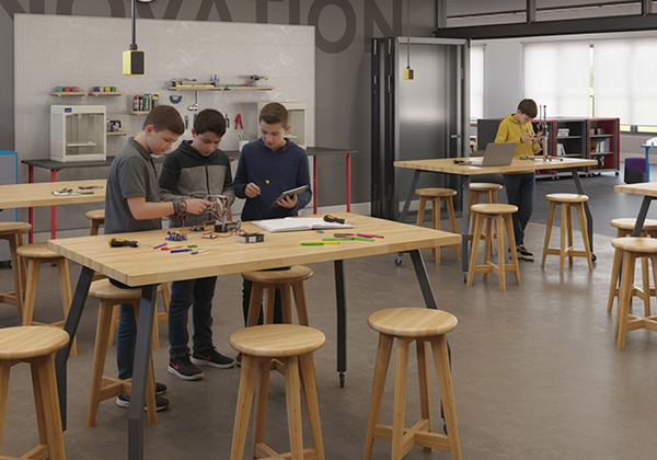 Allied Makerspace Furniture