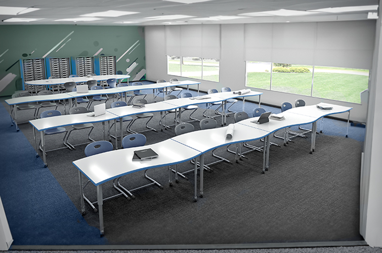 Allied Aero Classroom Tables
